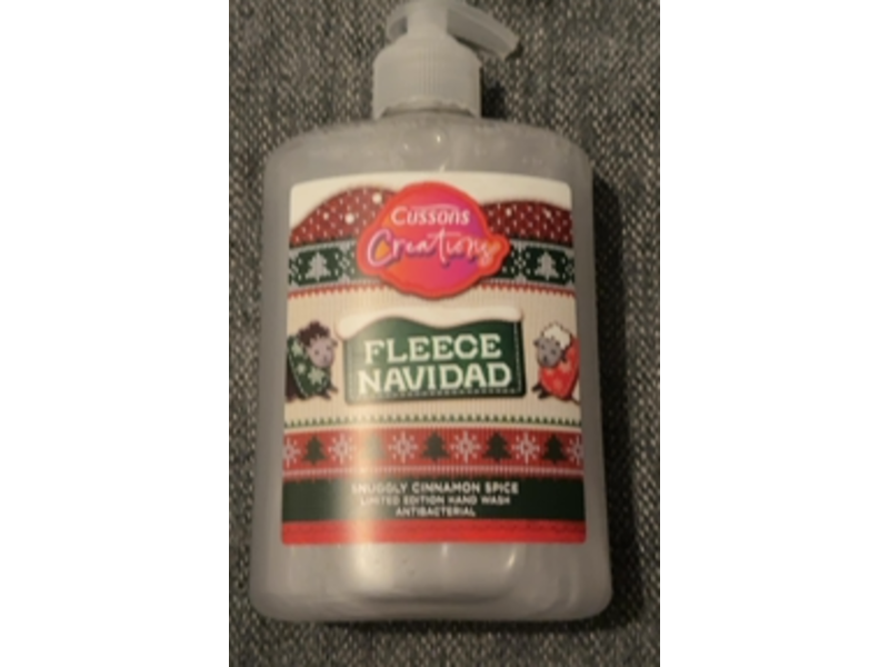 Cussons Fleece Navidad Snuggly Hand Wash, Cinnamon Spices, 500 mL