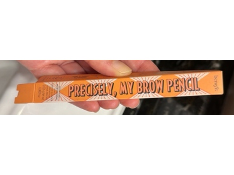 Benefit Precisely My Brow Pencil, Warm Medium Brown, 0.0009 oz/0.026 g