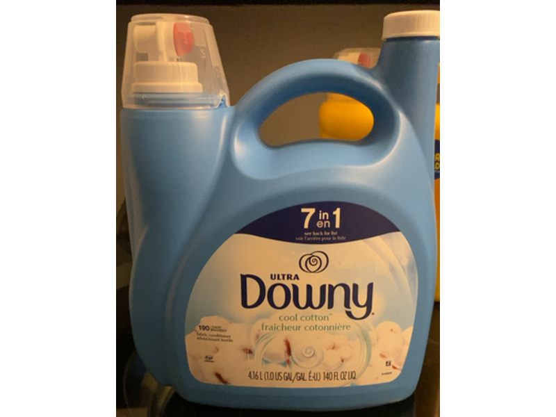 Downy Fabric Conditioner, Cool Cotton, 190 Loads, 140 fl oz/4.16 L