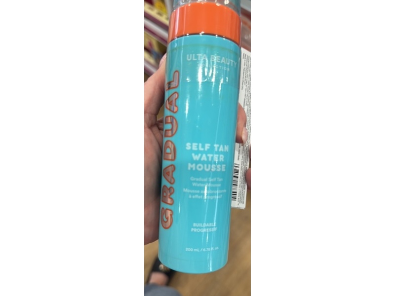 Ulta Beauty Gradual Self Tan Water Mousse, 6.75 fl oz/200 mL