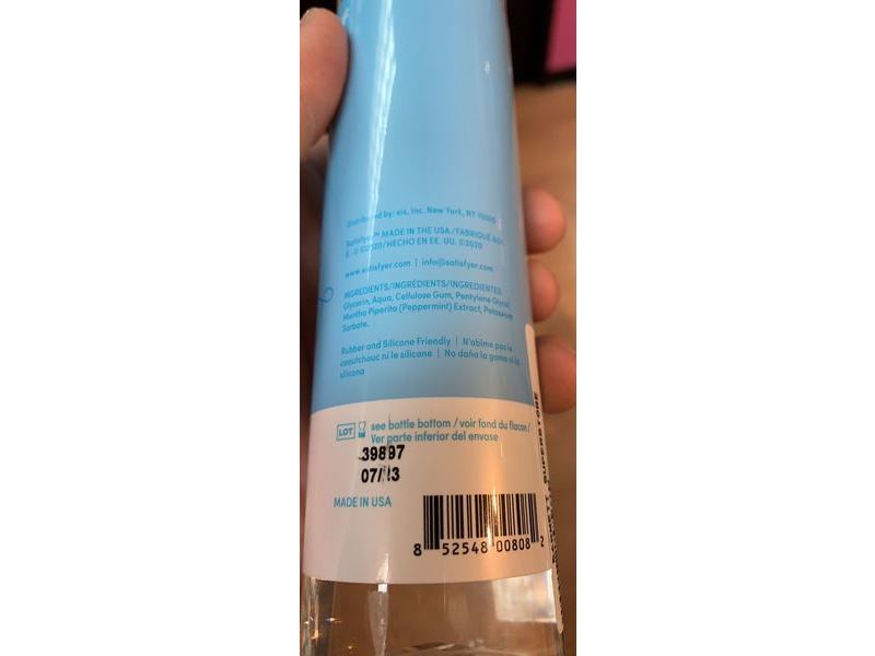 Satisfyer Gentle Cooling Lubricant, 10 fl oz/295 mL
