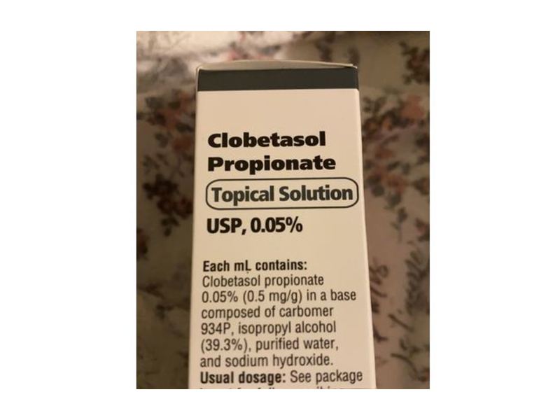 Clobetasol Propionate Solution USP 0.05%, 25 mL Taro (RX)