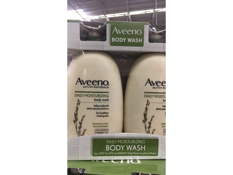 Aveeno Daily Moisturizing Body Wash, Nourishing Oatmeal, 33 fl oz/975 mL