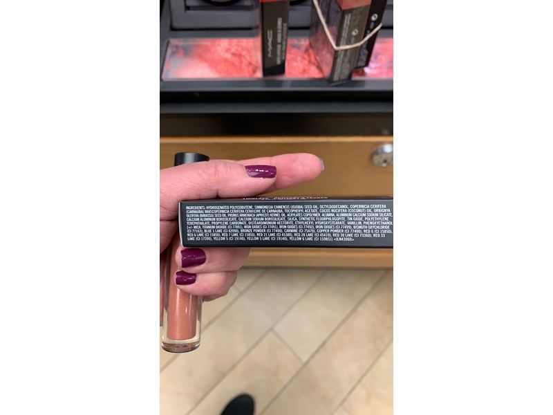 M.A.C. Lipglass, Beaux, 0.10 fl oz/3.1 mL