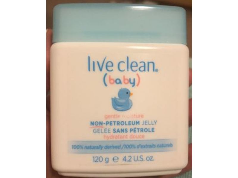 Live Clean Baby Non-Petroleum Jelly, 4.2 oz/120 g