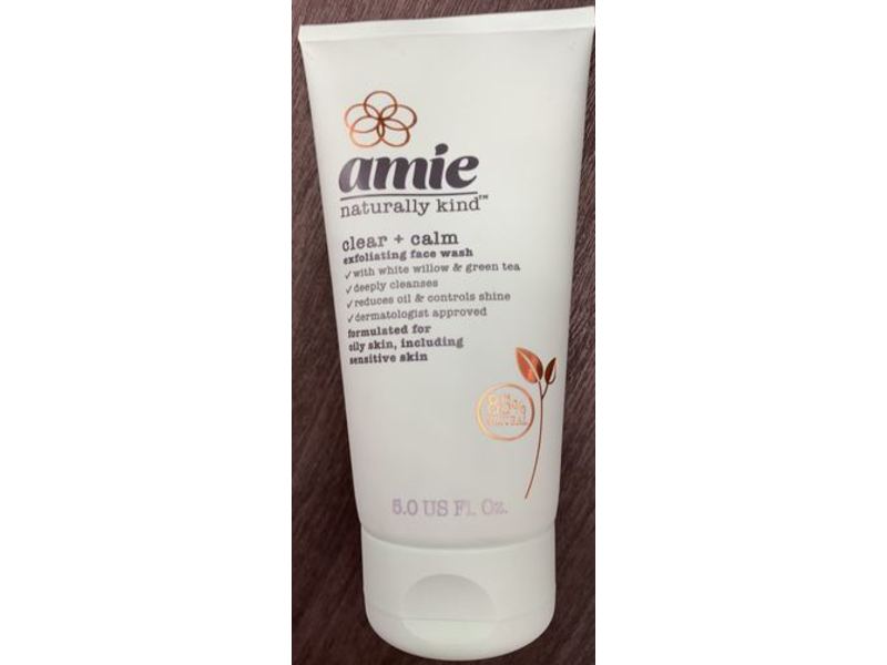 Amie Clear And Calm Exfoliating Face Wash, 5 fl oz / 150 ml