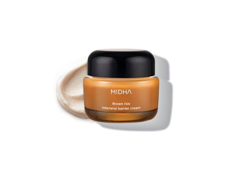 Midha Intensive Barrier Cream, Brown Rice + PDRN, 1.69 fl oz/50 mL