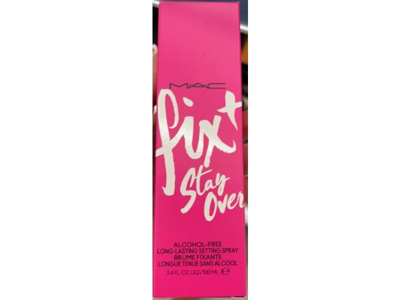 M.A.C. Fixt Stay Over Long Lasting Setting Spray, Alcohol Free, 3.4 fl oz/100 mL