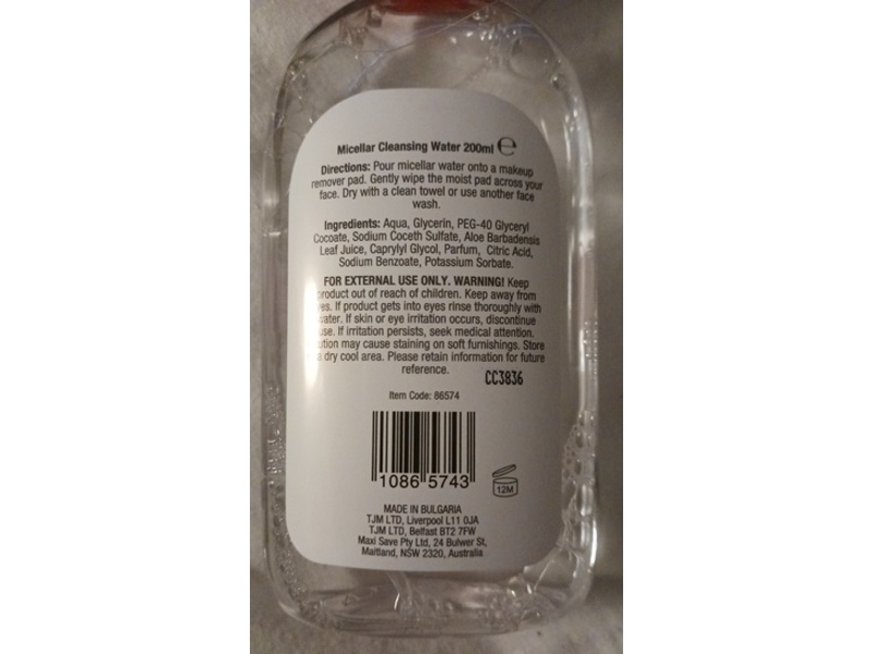 Lamai Beauty Micellar Cleansing Water, Refreshing & Hydrating, 200 mL