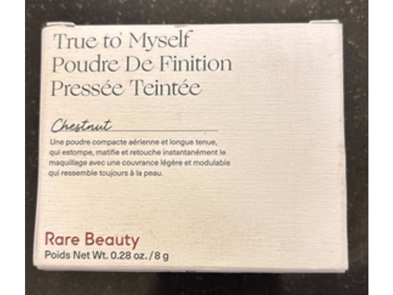 Rare Beauty True To Myself Pressed Powder, Chestnut, 0.28 oz/8 g