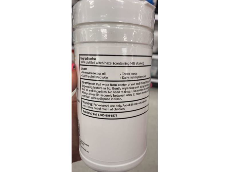 Up & Up Witch Hazel Wipes, 40 Count