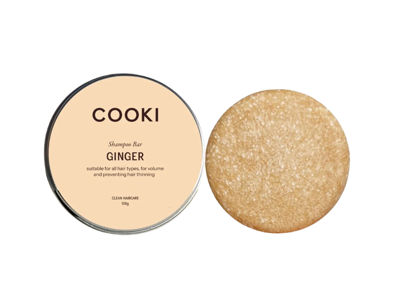 Cooki Shampoo Bar, Ginger, 108 g