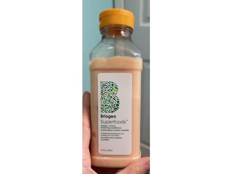 Briogeo Superfoods Balancing Conditioner, Mango + Cherry, 12.5 fl oz/369 mL