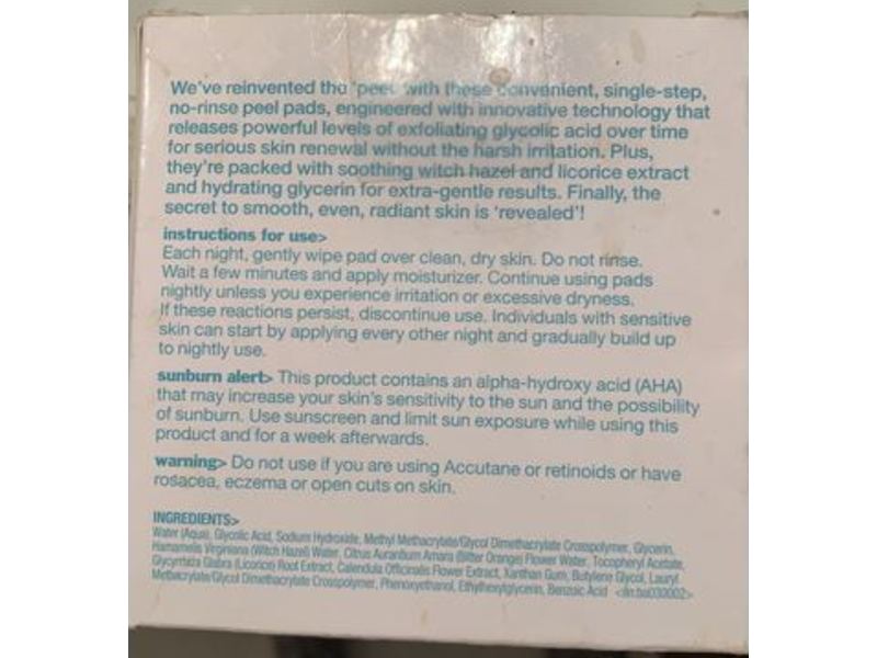 Bliss That's Incredi-'Peel'! Spa-Strength Glycolic Resurfacing Pads, 30 Count