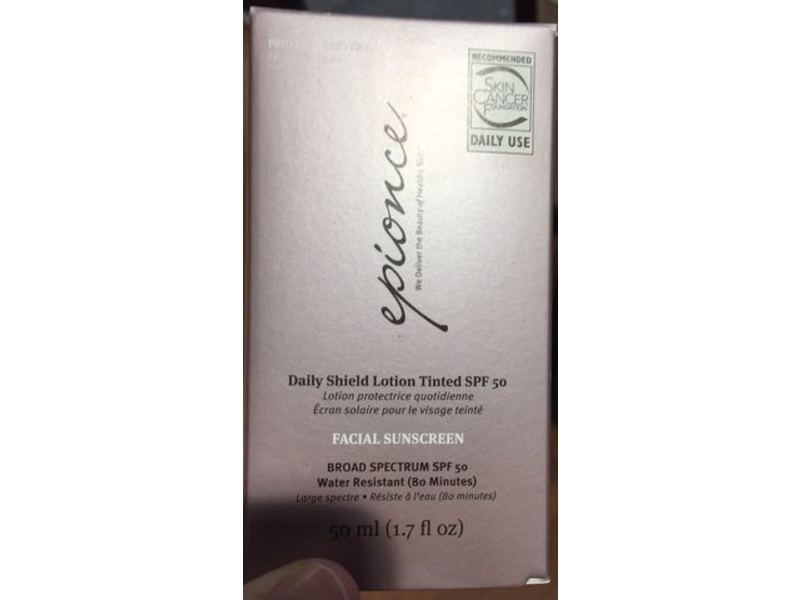 Epionce Daily Shield Lotion Tinted, Facial Sunscreen, SPF 50, 1.7 fl oz/50 mL