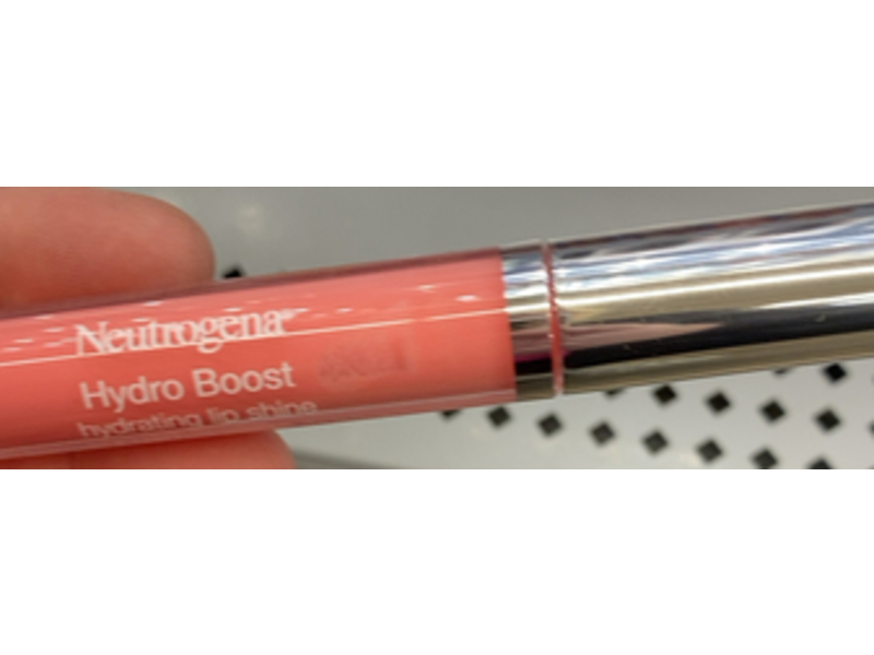 Neutrogena Hydro Boost Hydrating Lip Shine, 40 Pink Sorbet, 0.10 oz