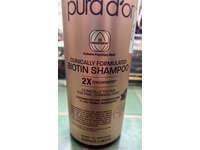 Pura d'or Biotin Shampoo, 33.8 fl oz/1 L - thumbnail 1