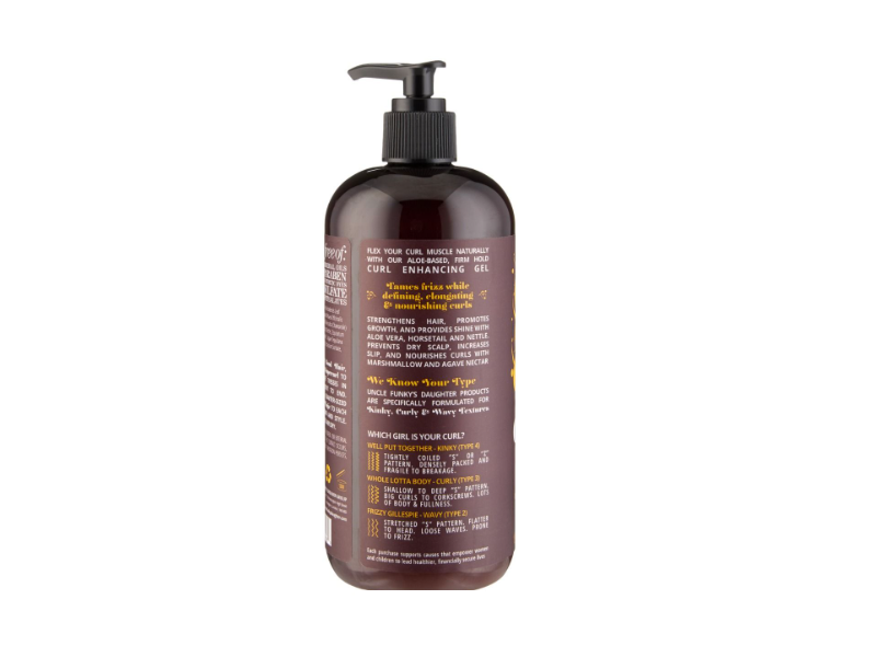 Uncle Funky's Daughter Curly Magic Curl Stimulator, 18 fl oz/532 mL