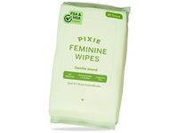 Pixie Feminine Wipes, Fragrance Free, 20 Count - thumbnail 1