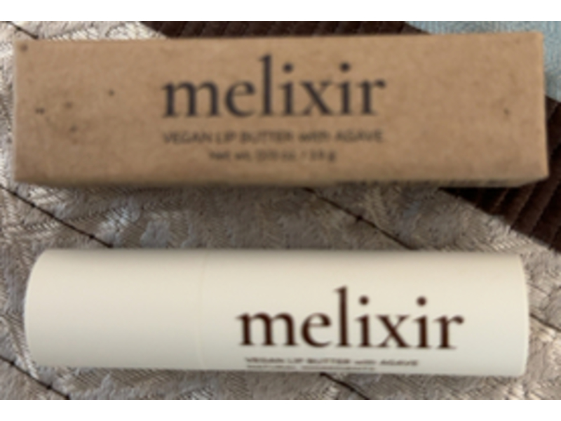 Melixir Vegan Lip Butter, 02 Nude Crumble, 0.13 oz/3.9 g