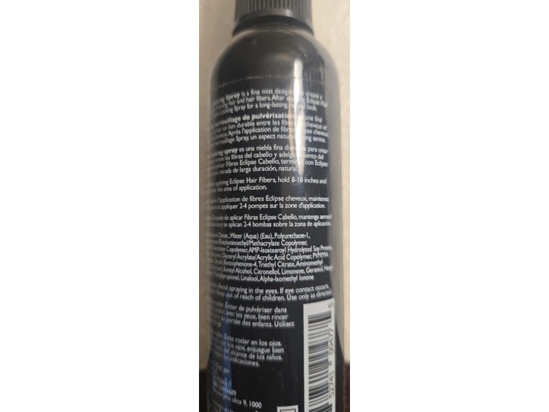 Eclipse Fiber Locking Spray, 4 fl oz/118 mL