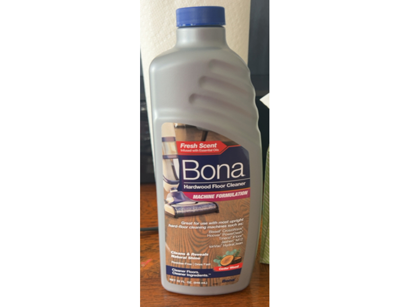 Bona Hardwood Floor Cleaner, Fresh Scent, 32 fl oz/946 mL