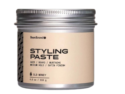 Beardbrand Styling Paste, Old Money, 4.2 oz/119 g