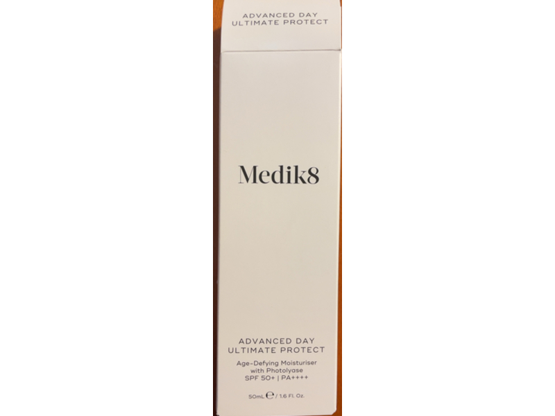 Medik8 Advanced Day Ultimate Protect Age-Defying Moisturiser, SPF 50 PA++++, 1.6 fl oz/50 mL