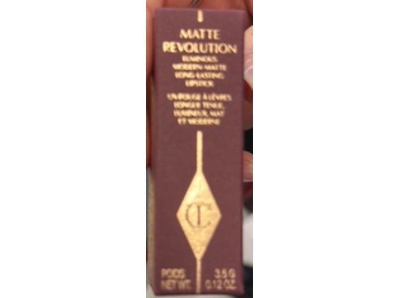 Charlotte Tilbury Matte Revolution Lipstick, Very Victoria - Taupe Nude, 0.12 fl oz/3.5 g