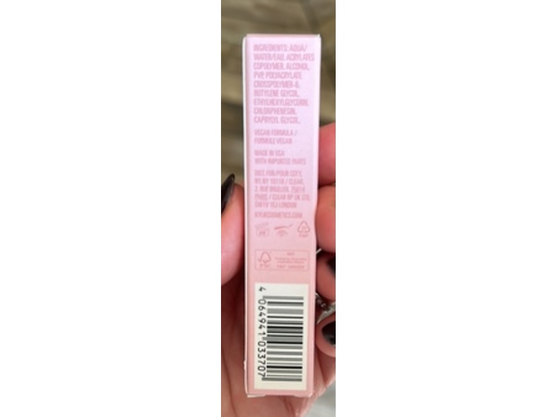 Kylie Jenner Kylieky Brow Gel, Transparent, 0.16 fl oz/5 mL