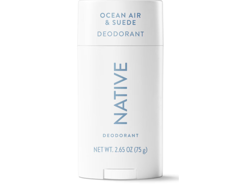 Native Deodorant, Ocean Air & Suede, 2.65 oz/75 g