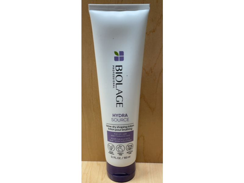 Biolage Hydra Source Blow Dry Shaping Lotion, 5.1 fl oz/150 mL
