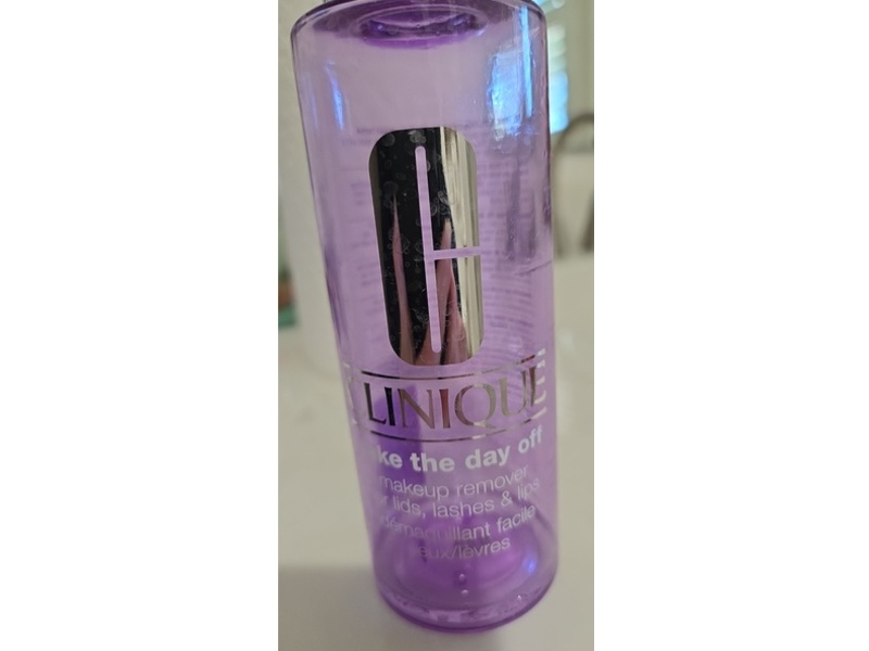 Clinique Make The Day Off Makeup Remover Eyelids + Lashes & Lips, 6,7 fl oz/200 mL