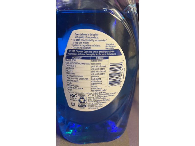 Dawn Ultra Dishwashing Liquid, 28 fl oz/828 mL