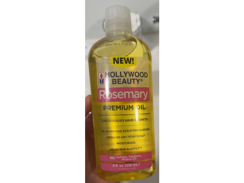 Hollywood Beauty Rosemary Premium Oil, 8 fl oz/236 mL