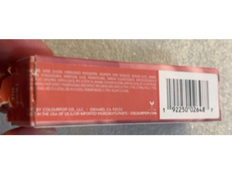 Colour Pop Fresh Kiss Glossy Lip Stain, Twice Shy , 0.06oz