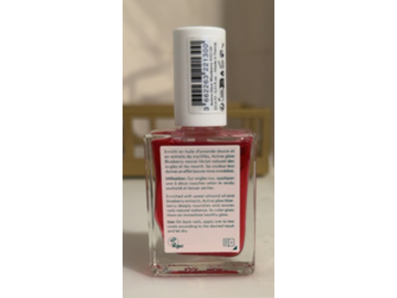 Manucurist Nail Care Effects Active Glow, Blueberry, 0.52 fl oz/15 mL