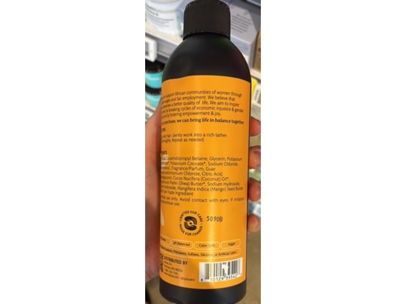 Ayeya Nourishing Shampoo, Vibration, 12 fl oz/354 mL