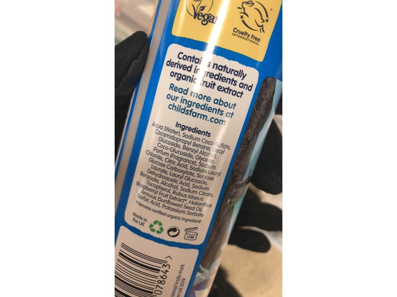 Childs Farm Bubble Bath For Sensitive Skin - Raspberry