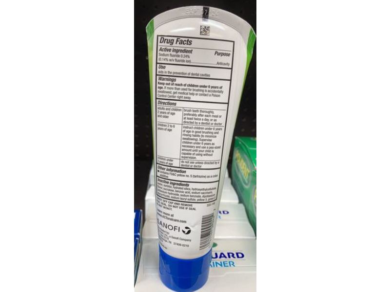 ACT Kids Anticavity Fluoride Toothpaste, Wild Watermelon, 4.6 oz/130 g