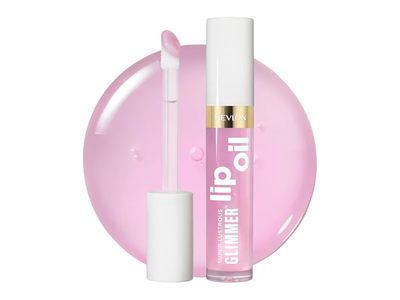 Revlon Super Lustrous Glimmer Lip Oil, 005 Vio-lit, 0.13 fl oz