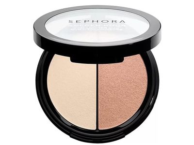 Sephora Collection Golden Hour Highlighter Duo, 04 Aurora, 0.14 oz/4 g