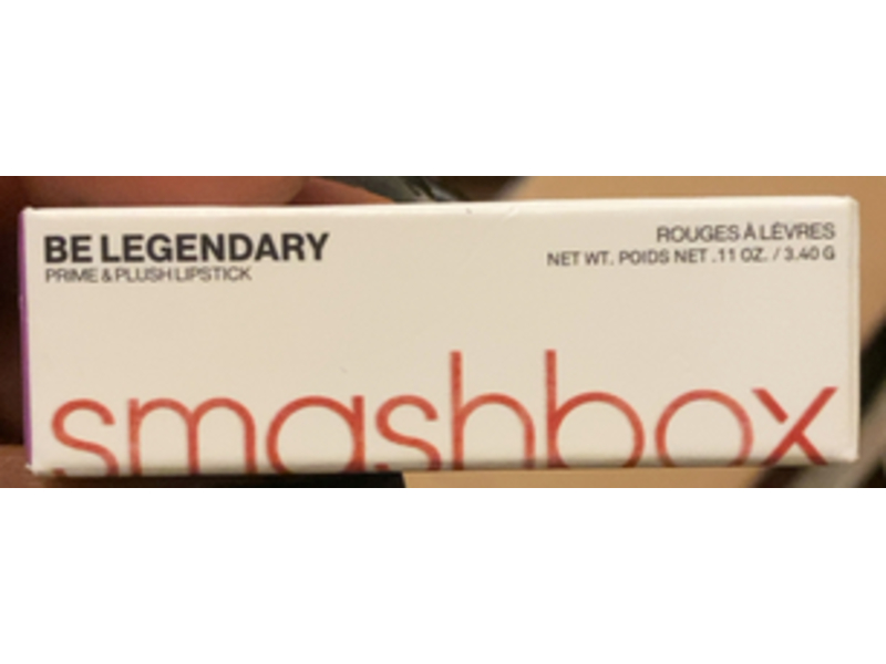 Smashbox Be Legendary Prime & Plush Lipstick, Some Nerve, 0.11 oz/3.40 g