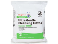 Walgreens Ultra Gentle Cleansing Cloths, Fragrance Free, 25 Count - thumbnail 1