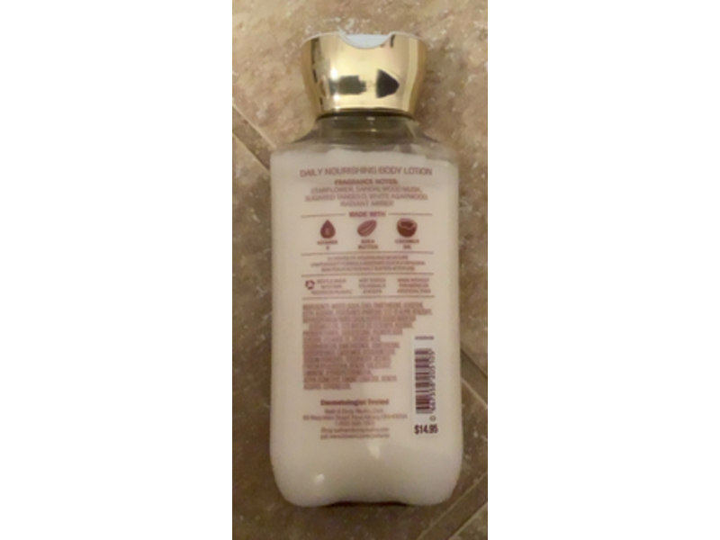 Bath & Body Works Daily Nourishing Body Lotion, In The Stars, 8 fl oz/236 mL
