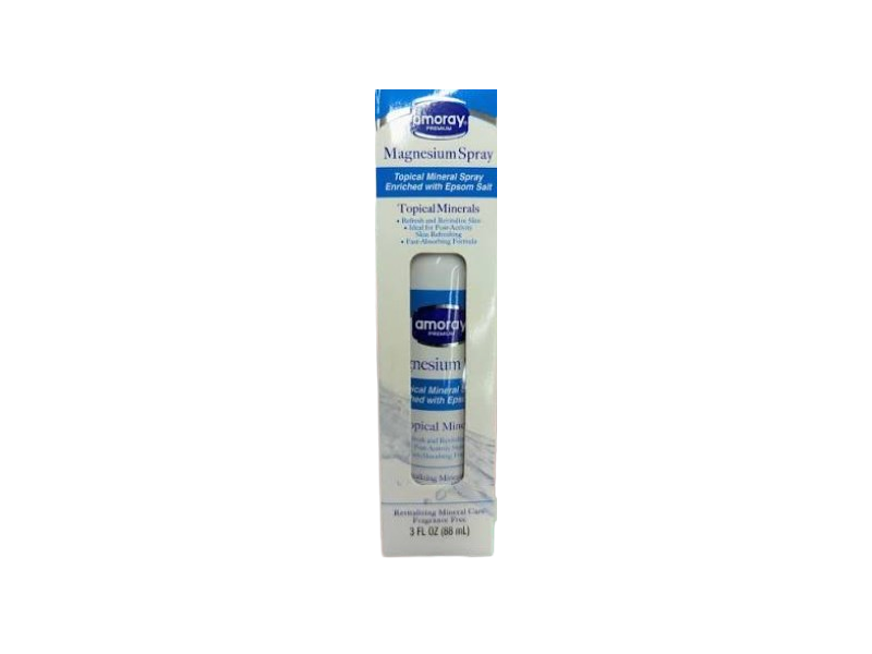 Amoray Premium Magnesium Spray, 3 fl oz/88 mL