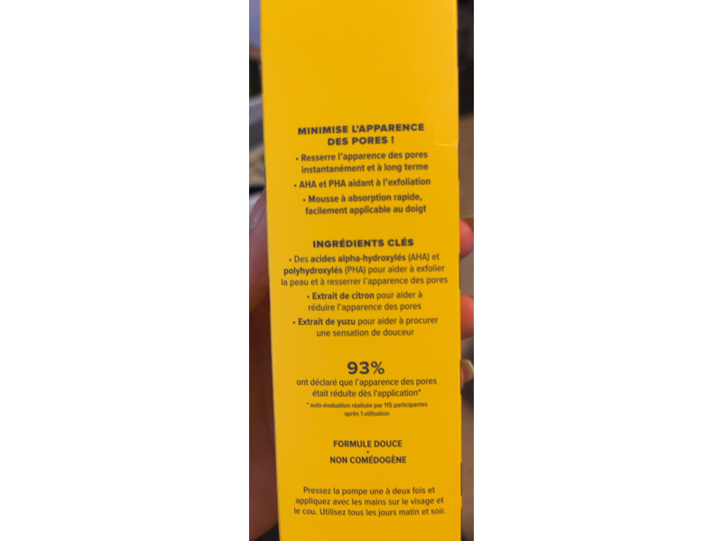 Benefit The Porefessional Tight ’n Toned Pore-Refining AHA+PHA Toning Foam, 4.3 fl oz/133 mL