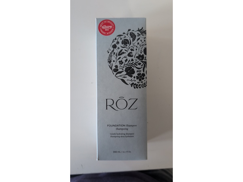 Roz Foundation Shampoo, 10.1 fl oz/300 mL