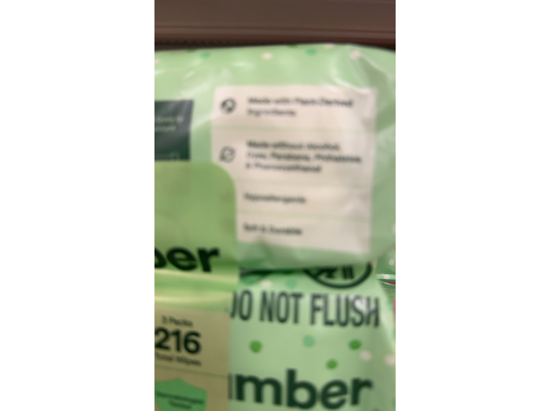 Up&Up Scented Baby Wipes, Fresh Cucumber, 72 Count