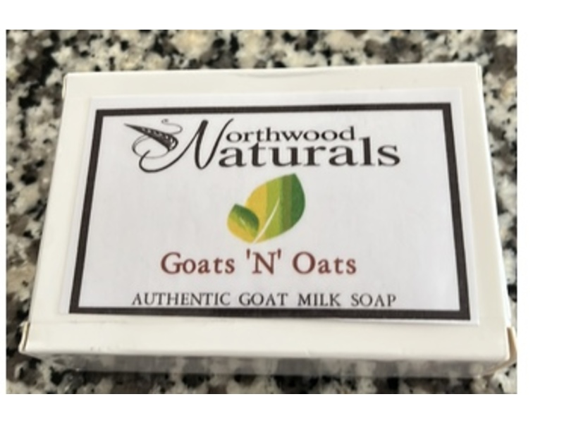 Northwood Authentic Goat Milk Soap, Goats N Oats, 4.5 oz